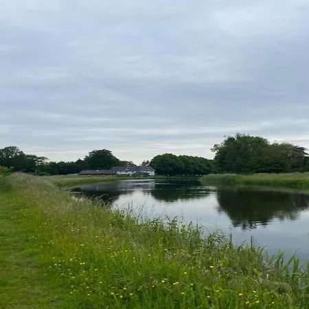 Sunlit By The Pond Chalet Lochem